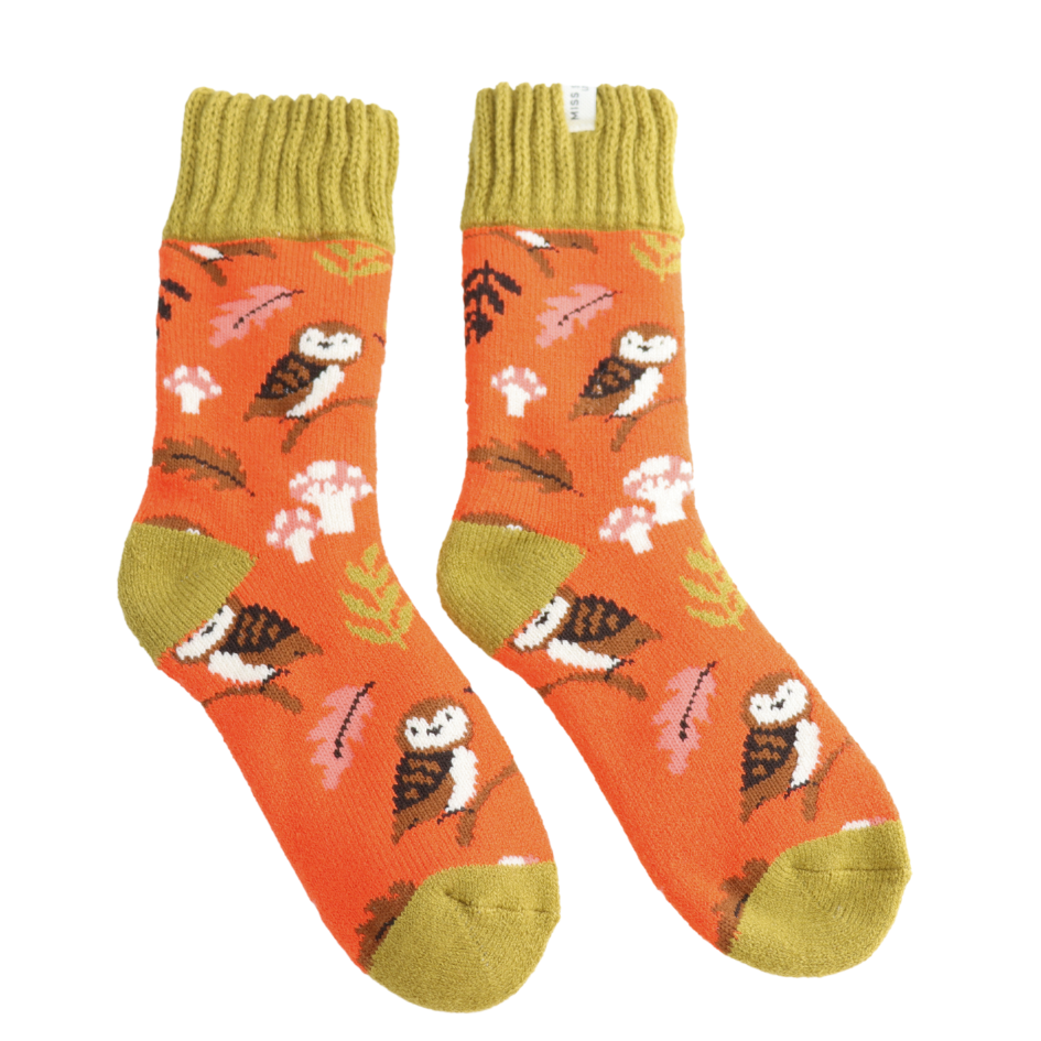 Woodland Cosy Winter Socks
