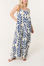 Load image into Gallery viewer, Leaf Print Wide Leg Jumpsuit
