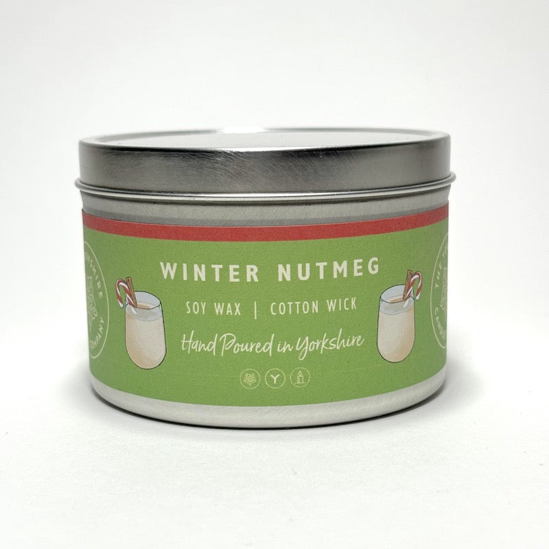 Winter Nutmeg Scented Candle