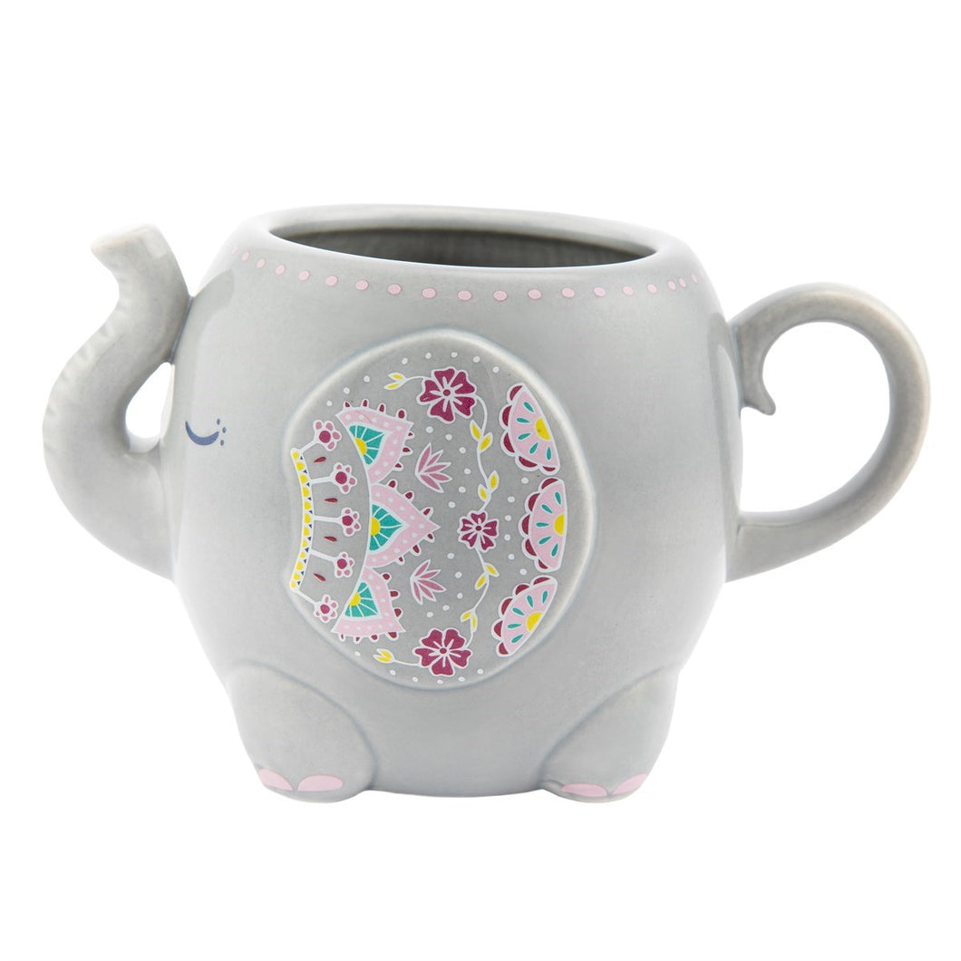 Mandala Elephant Mug