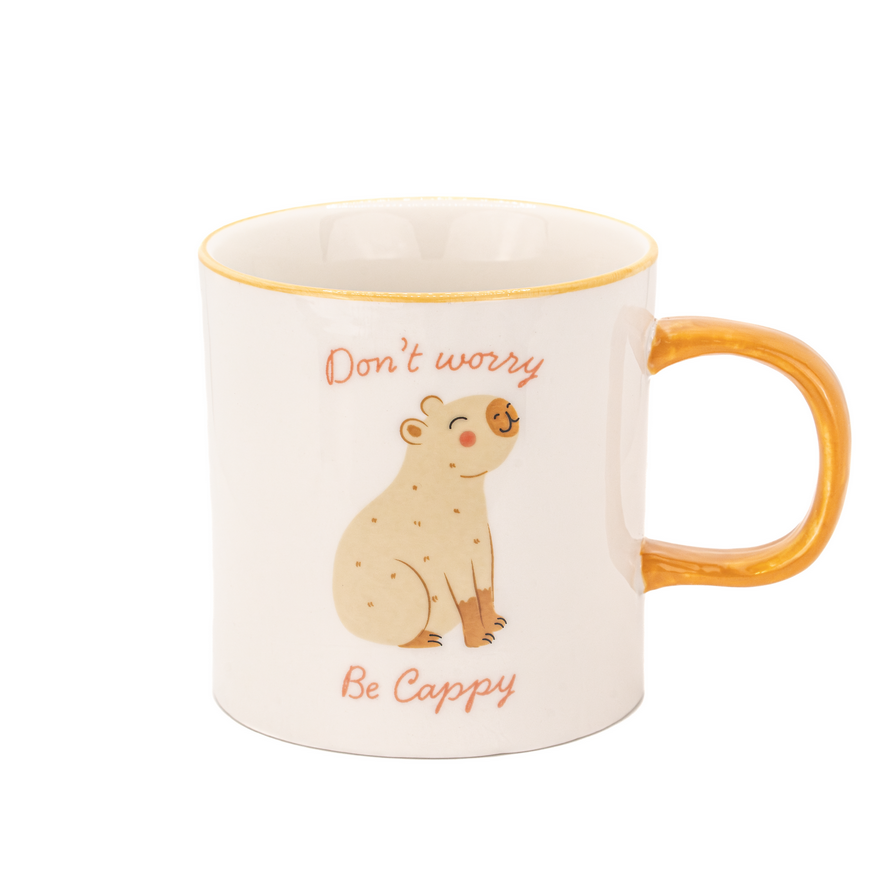 Don't Worry Be Cappy Mug