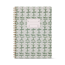 Load image into Gallery viewer, DesignWorks Ink Green Vine A4 Twin Wire Notebook
