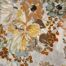 Load image into Gallery viewer, Beige Vintage Floral Print Scarf
