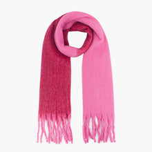 Load image into Gallery viewer, Ria Pink &amp; Red Colourblock Scarf
