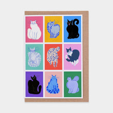 Load image into Gallery viewer, Nine Lives Greetings Card
