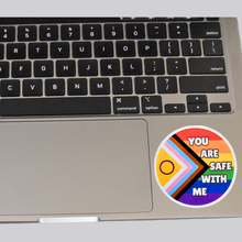 Load image into Gallery viewer, Safe With Me Vinyl Sticker
