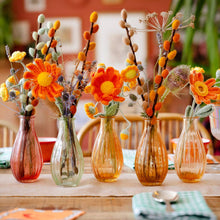 Load image into Gallery viewer, Orange Crochet Flower Stem
