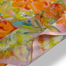 Load image into Gallery viewer, Abstract Watercolour Floral Scarf
