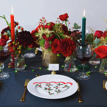 Load image into Gallery viewer, Red Glass Candle Holder
