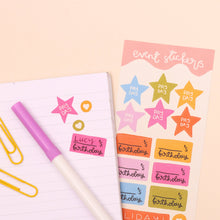 Load image into Gallery viewer, Planner Stickers - Events
