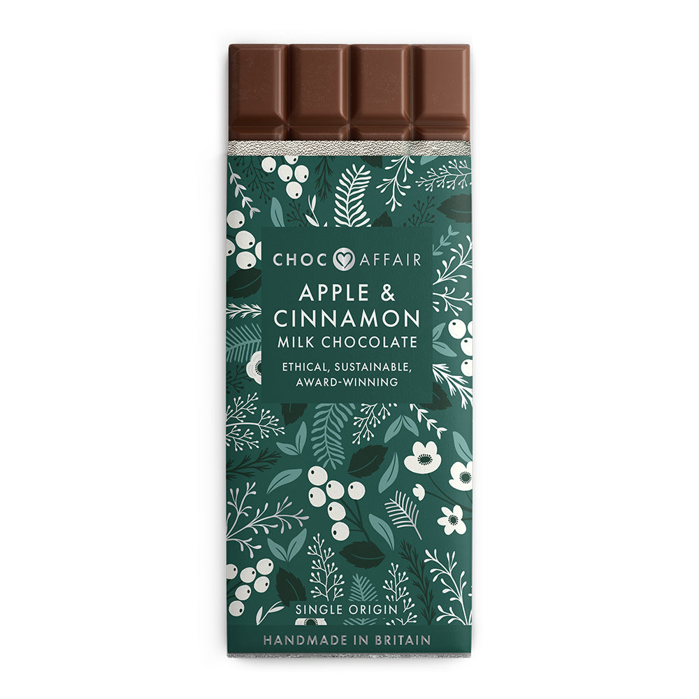 Apple & Cinnamon Milk Chocolate Bar
