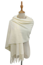 Load image into Gallery viewer, Mustard Soft Wool Blend Wrap Scarf
