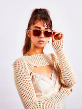 Load image into Gallery viewer, Navigator Sunglasses In Matte Sand
