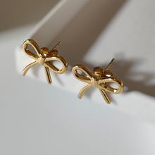 Load image into Gallery viewer, Simple Bowknot Stud Earrings
