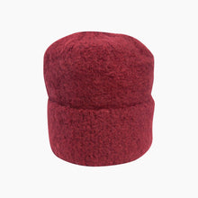 Load image into Gallery viewer, Textured Beanie Hat in Berry
