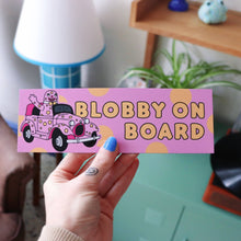 Load image into Gallery viewer, Blobby On Board Car Bumper Sticker
