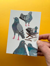 Load image into Gallery viewer, Pigeon Pals Postcard
