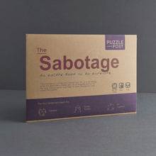 Load image into Gallery viewer, Escape Room in An Envelope: The Sabotage
