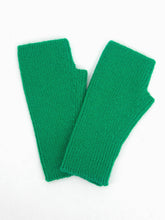 Load image into Gallery viewer, Dylan Green Ribbed Wrist Warmers

