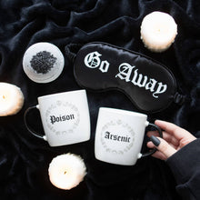 Load image into Gallery viewer, Gothic Poison and Arsenic Couples Mug Set
