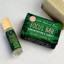 Load image into Gallery viewer, Focus Bar 100% Natural Vegan Rosemary Soap
