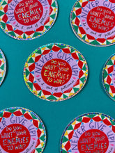 Load image into Gallery viewer, Do You Want Your Enemies To Win? Glitter Vinyl Sticker
