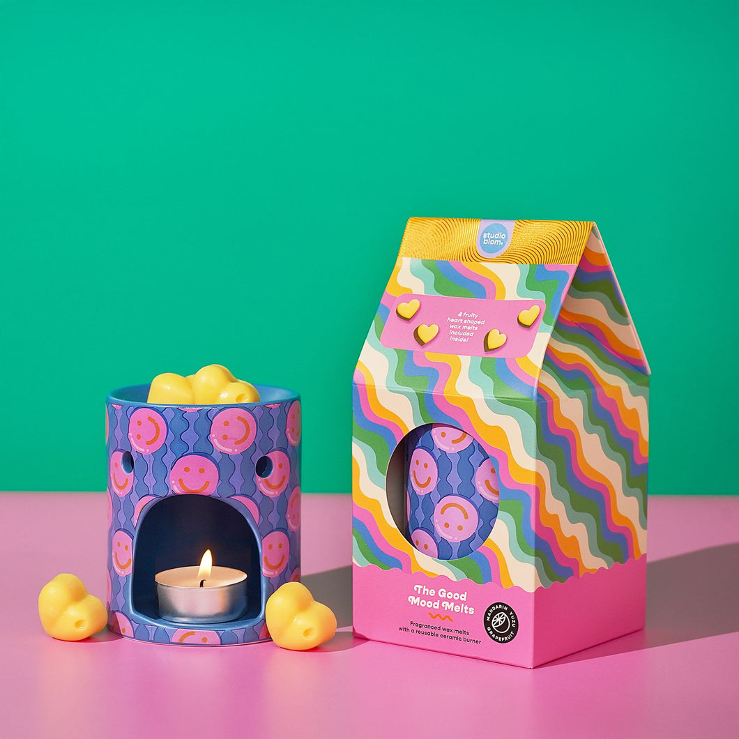 Happy Day Wax Melt Burner & Melts