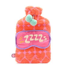 Load image into Gallery viewer, The Snuggle is Real Hot Water Bottle &amp; Eyemask Set
