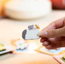 Load image into Gallery viewer, Guinea Pig of Wisdom Wooden Pin
