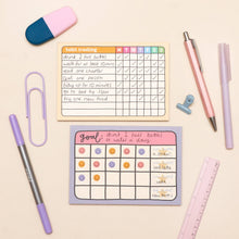 Load image into Gallery viewer, A6 Habit Tracker Notepad
