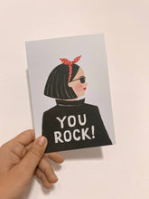 Load image into Gallery viewer, You Rock! Greetings Card
