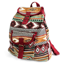 Load image into Gallery viewer, Terracotta Jacquard Backpack

