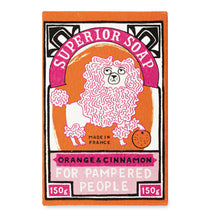 Load image into Gallery viewer, Orange &amp; Cinnamon Poodle Soap
