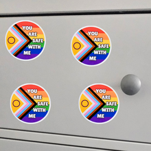 Load image into Gallery viewer, Safe With Me Vinyl Sticker
