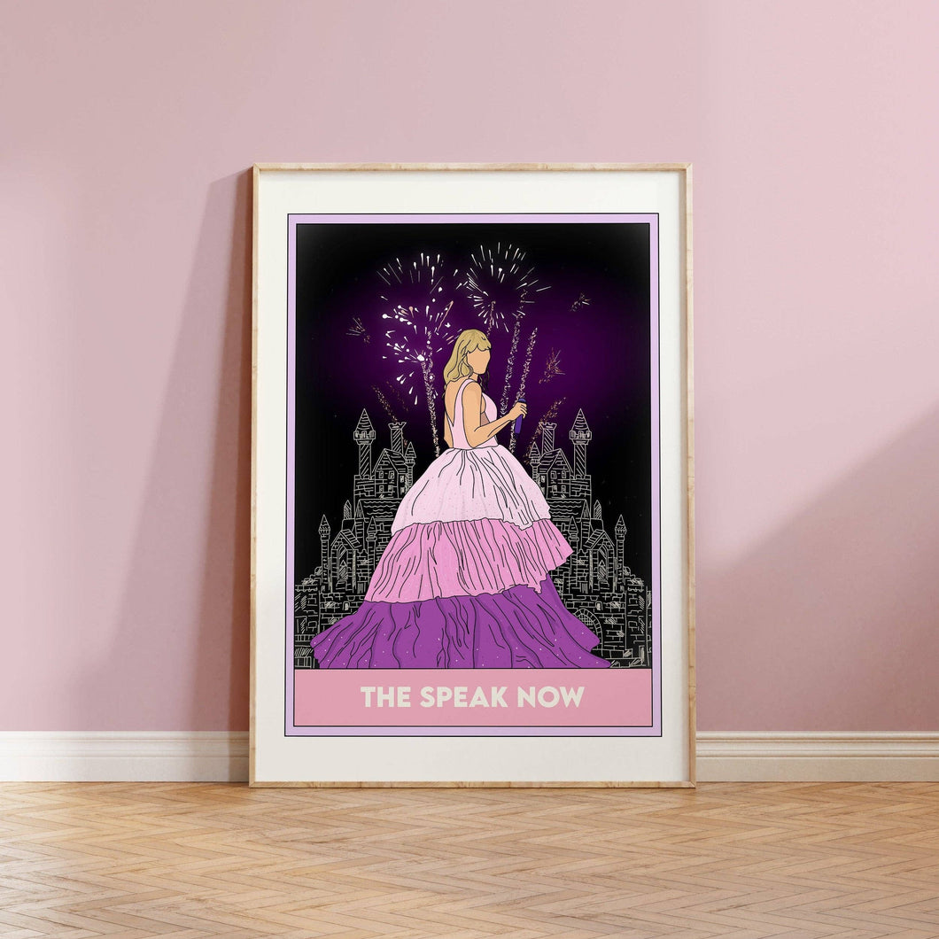 The Speak Now Eras Tarot Taylor Swift Print