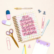 Load image into Gallery viewer, Ring Bound Planner - This Planner Will Solve All of My Problems
