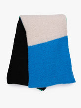 Load image into Gallery viewer, Nellie Blue &amp; Green Colourblock Scarf
