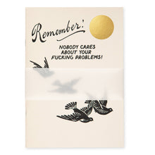 Load image into Gallery viewer, Remember Letterpress Notebook
