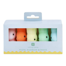 Load image into Gallery viewer, Pack of 5 Pastel Bunny Decorations
