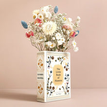 Load image into Gallery viewer, Book of Flowers Ceramic Vase
