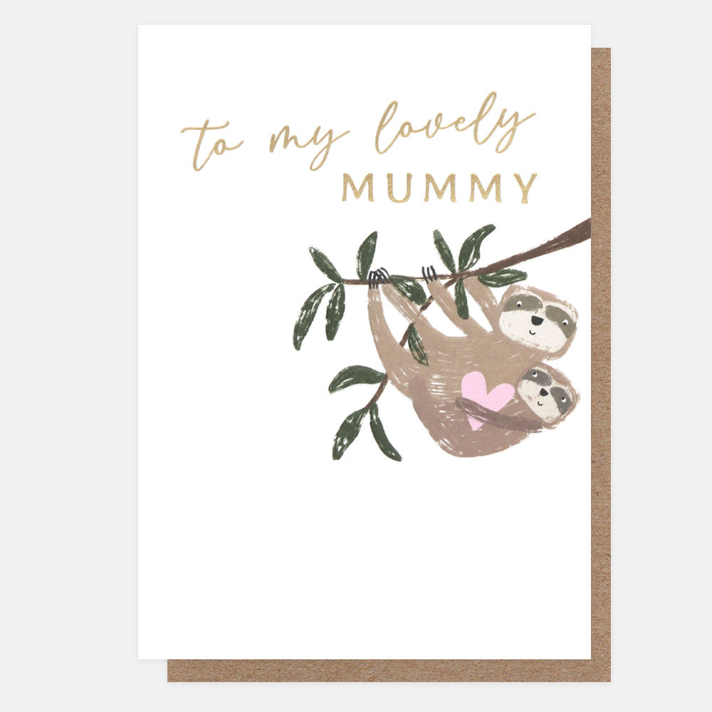 Lovely Mummy Greetings Card