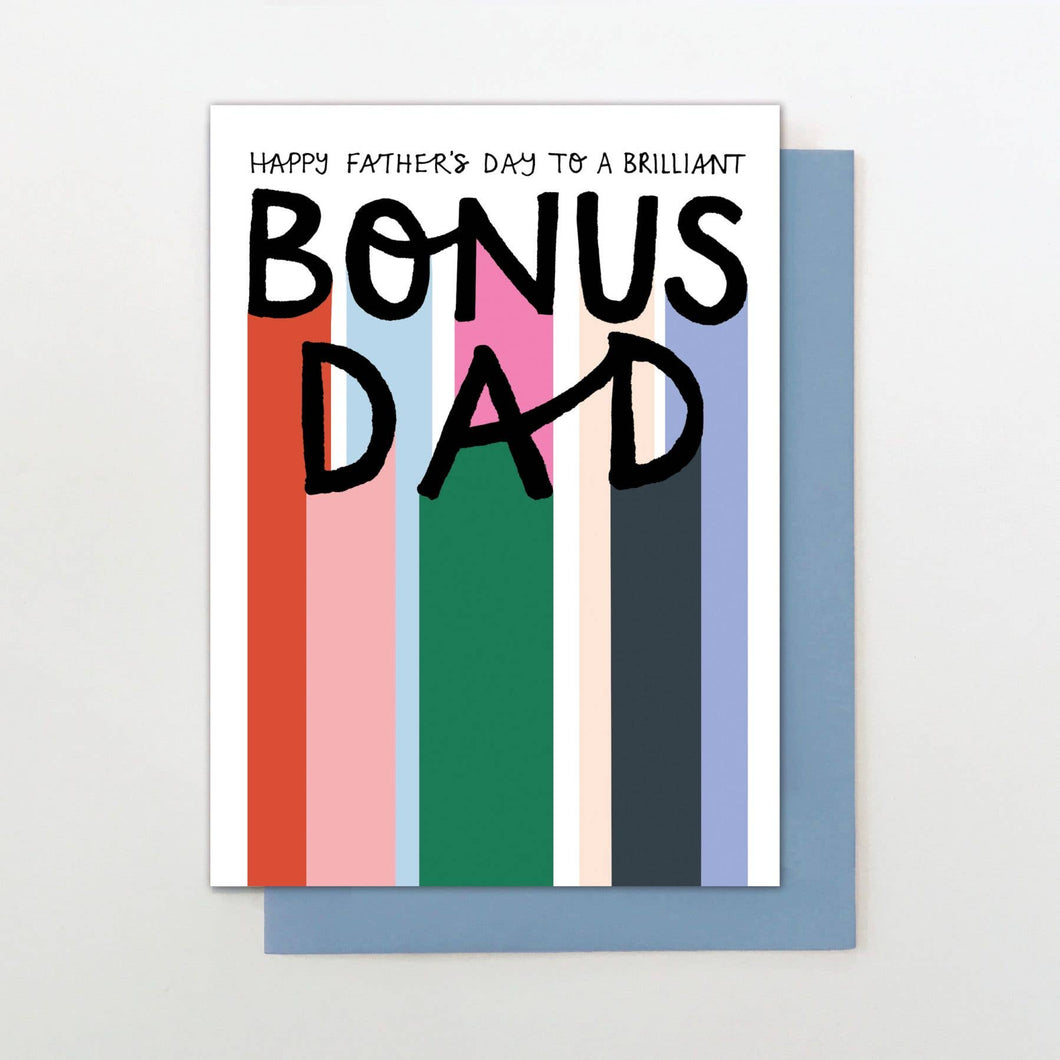 Bonus Dad Greetings Card
