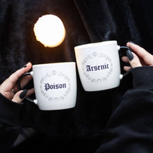 Load image into Gallery viewer, Gothic Poison and Arsenic Couples Mug Set
