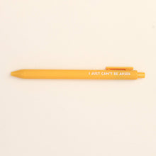 Load image into Gallery viewer, Just Can't Be Arsed Ballpoint Pen
