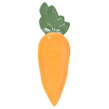 Load image into Gallery viewer, Ceramic Carrot Shaped Serving Dish
