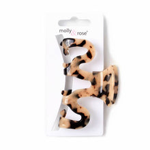 Load image into Gallery viewer, French Tortoiseshell Style Wavy Hair Clamp

