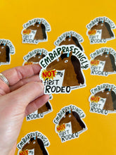 Load image into Gallery viewer, Not My First Rodeo Sticker
