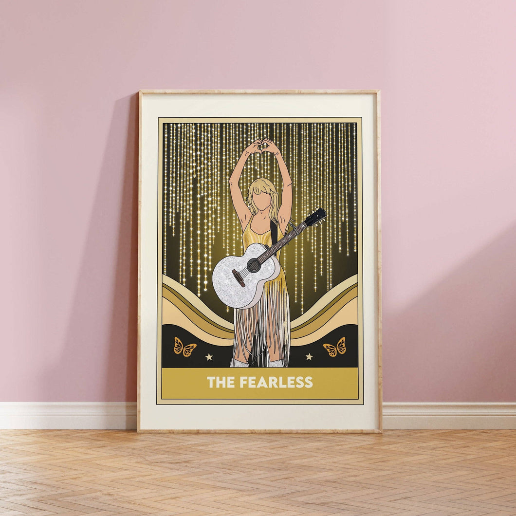 The Fearless Eras Tarot Taylor Swift Print