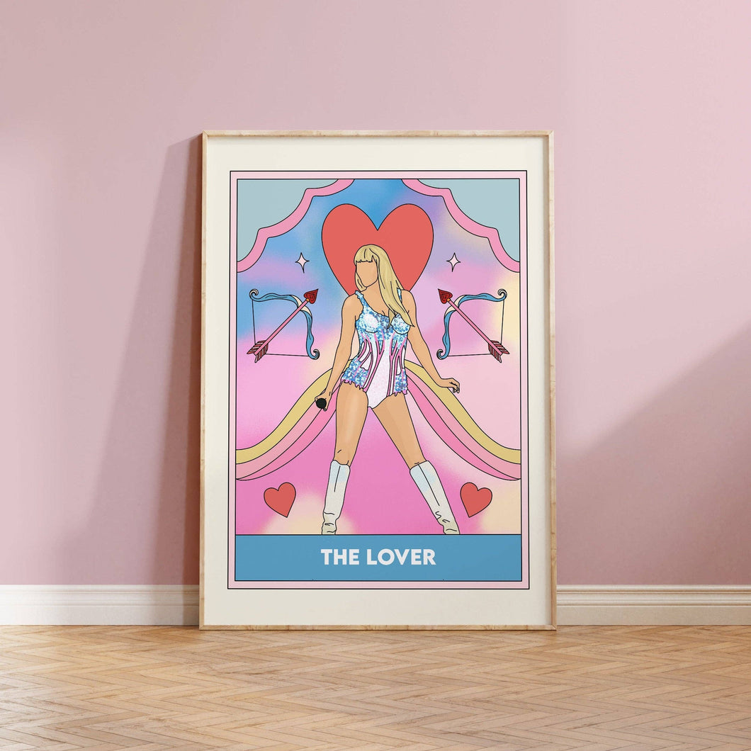 The Lover Eras Tarot Taylor Swift Print