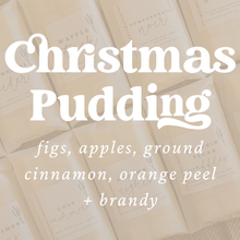 Load image into Gallery viewer, Christmas Pudding Scented Snap Bar Wax Melt
